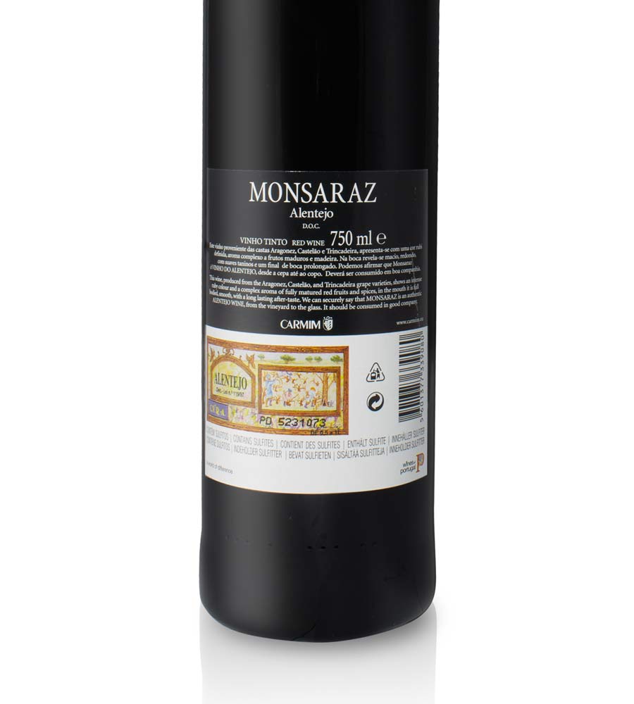 Red Wine Monsaraz 2022, – Vinha Alentejo 75cl