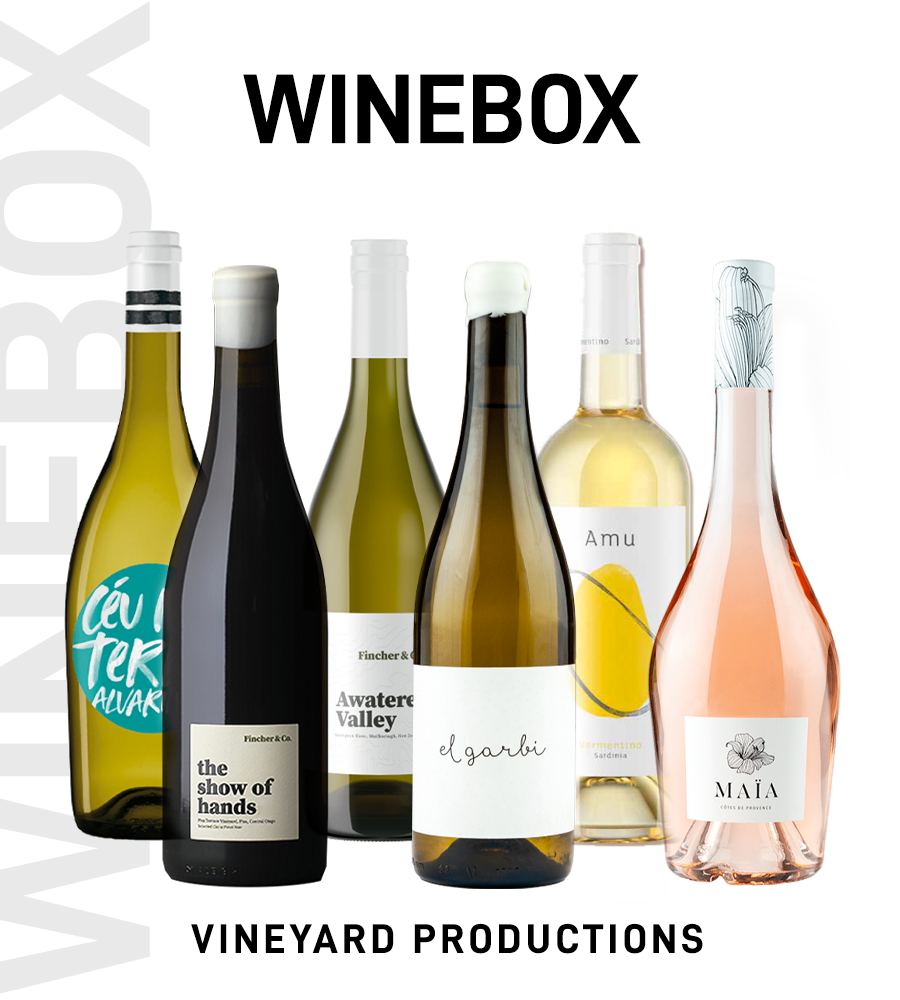 Pack Wine Box by Producers Vineyard Productions - 6 units - Envio grátis -  Vinha